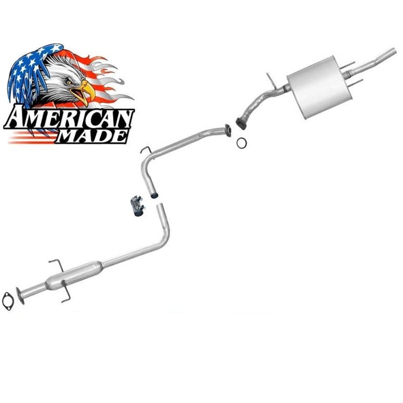 For 1989 1990 1991 1992 Geo Prizm 1.6L Resonator & Muffler Exhaust Pipe System