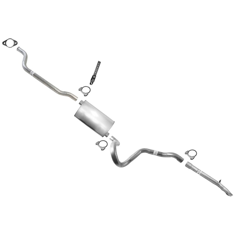 for 1992 1993 Buick Roadmaster Sedan 5.7L Extension Pipe Muffler Exhaust System