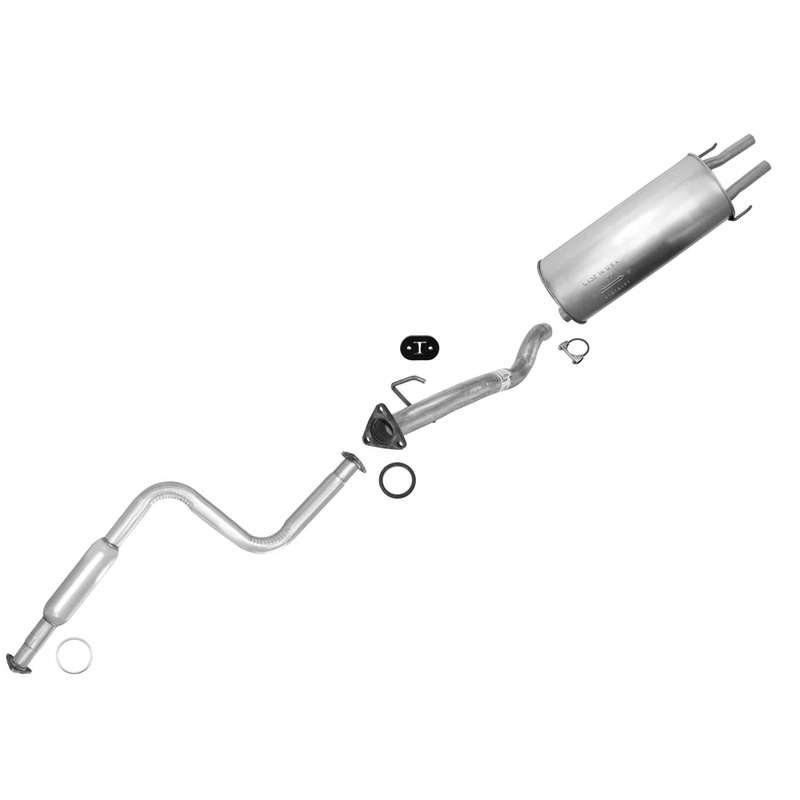 For 1995-1998 Acura TL 2.5L Resonator Muffler Exhaust System