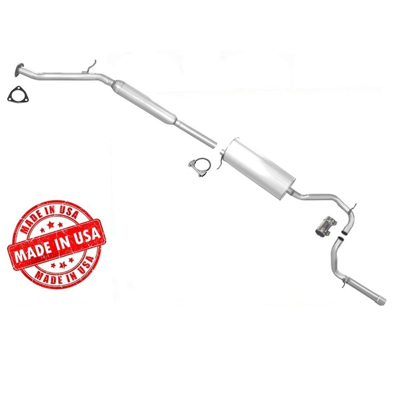 For 1999- 2004 Honda Odyssey Middle & Rear Pipe Exhaust Muffler New System