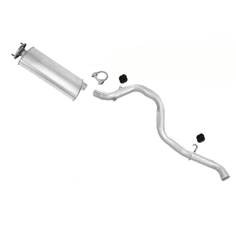 For 2001 02 03 04 2006 Jeep Wrangler 2.4L 2.5L 4.0L Exhaust Muffler Pipe System