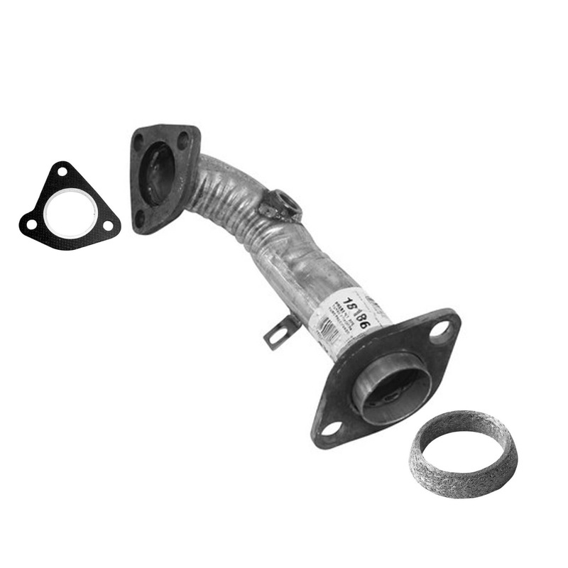 For 2001-2003 Mazda Protege Front Engine Exhaust Flex Pipe With Gaskets