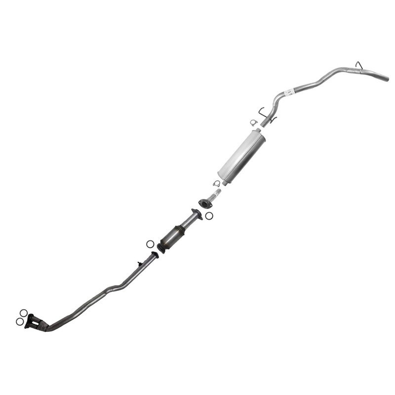For 90-95 Toyota Pickup 2.4 103in Wheel Base REAR WHEEL DRIVE Exhaust System