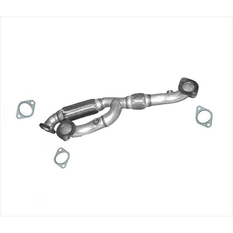 Front Engine Y Flex Pipe W/ Gaskets REF# 53494 for Kia Sedona 3.5L 2002-2005