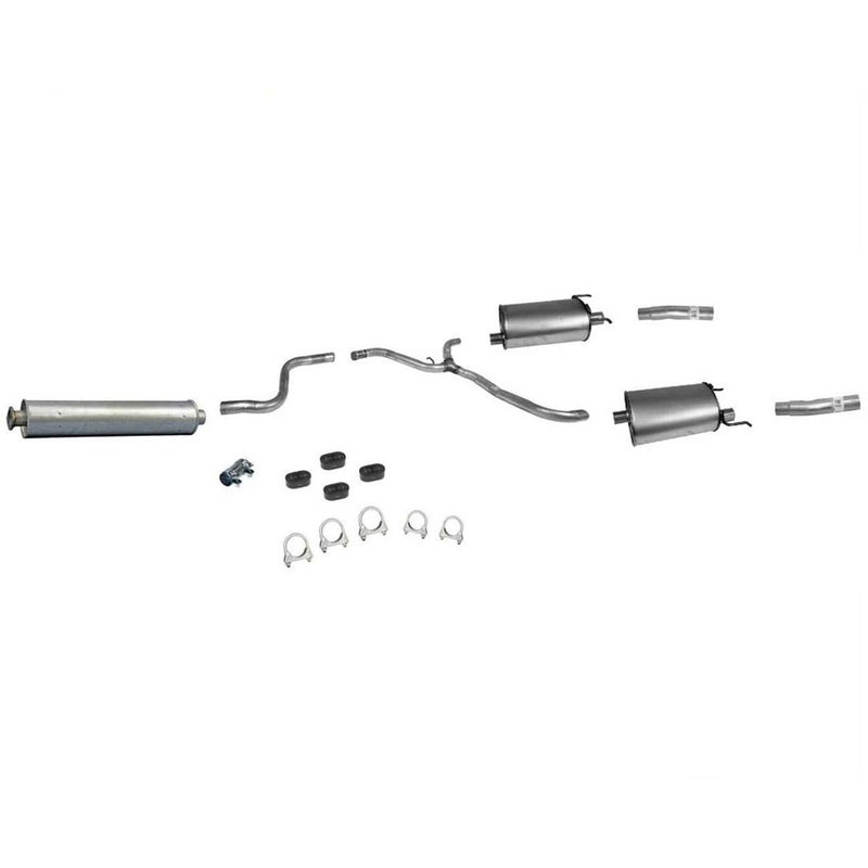 Muffler Exhaust Pipe System Fits 2005-2007 Buick LaCrosse 3.6L Dual Exhaust