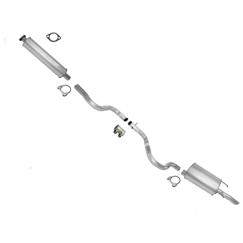 Muffler Exhaust System Cat Back 2000-2002 Chevrolet Chevy Monte Carlo 3.4L