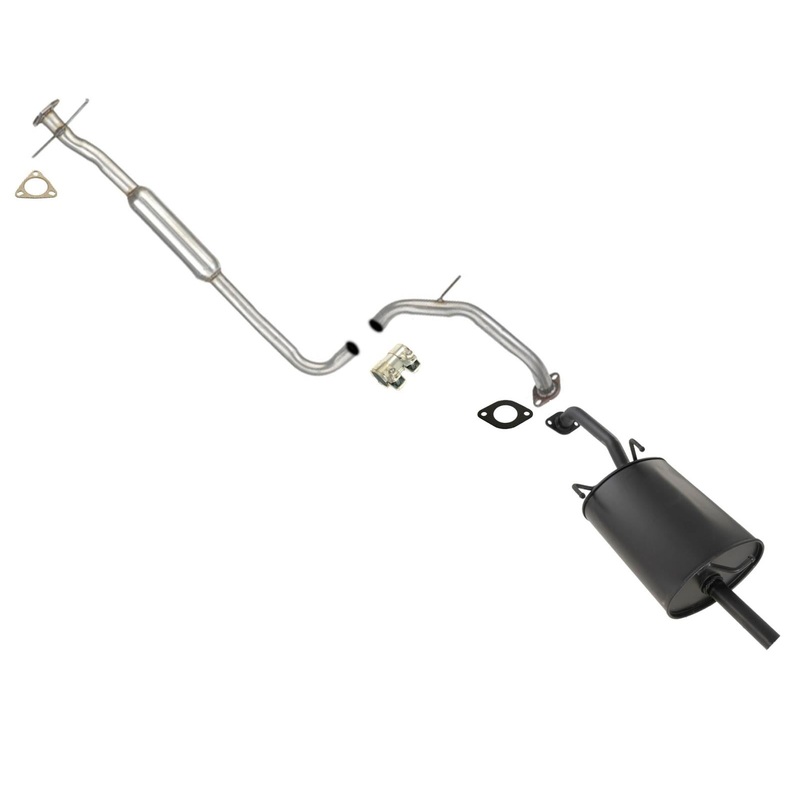 Muffler Exhaust System Check Info Below Fits Hyundai Accent 1.5L