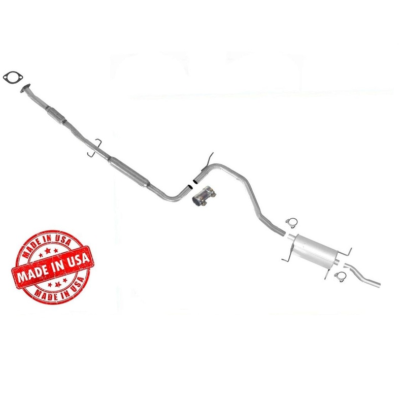 Muffler Exhaust System For Ford Escort MercuryTracer 1.9L 1991-1996