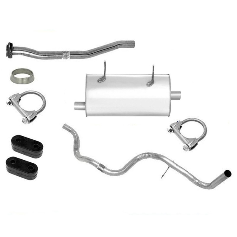 Muffler Exhaust System For Ford Ranger 1998 1999 2000 With 126 Inch Wheel Base