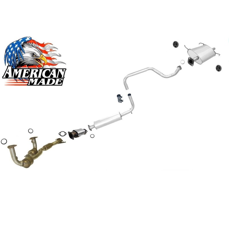 New Converters Exhaust System for Nissan Maxima 3.0 97-98 California Emissions