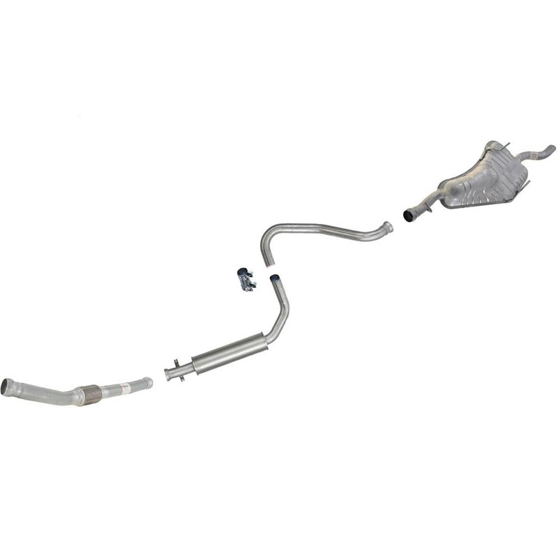 New Extension Pipe Resonator & Muffler fits 1994-1998 Saab 900 2.0L Turbo