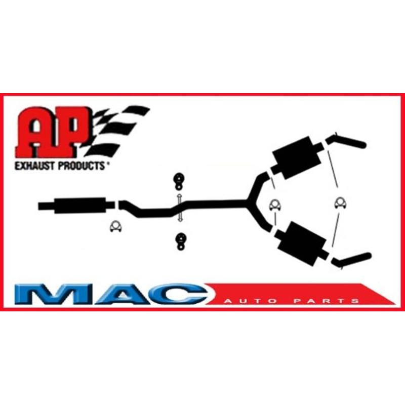 Park Avenue Supercharged Muffler Exhaust Pipe System