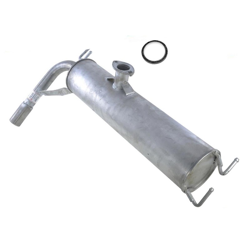 Rear Muffler Exhaust + Gasket 2 & 4 Wheel Drive Fits For Toyota Rav 4 2001-2003