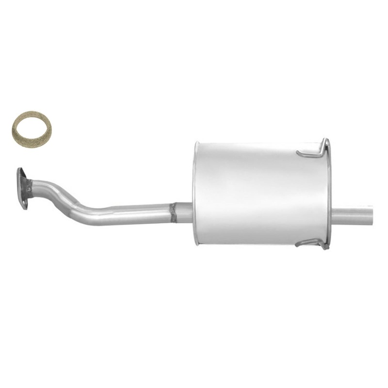 Rear Muffler Exhaust SI DX CX VX Welded Assembly For 92-00 Honda Civic Hatchback