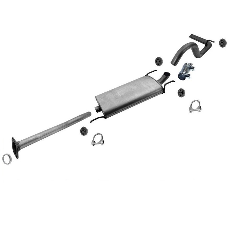 05-12 Tacoma 4.0L With 128 Inch Wheel Base Muffler exhaust system 54694 56204