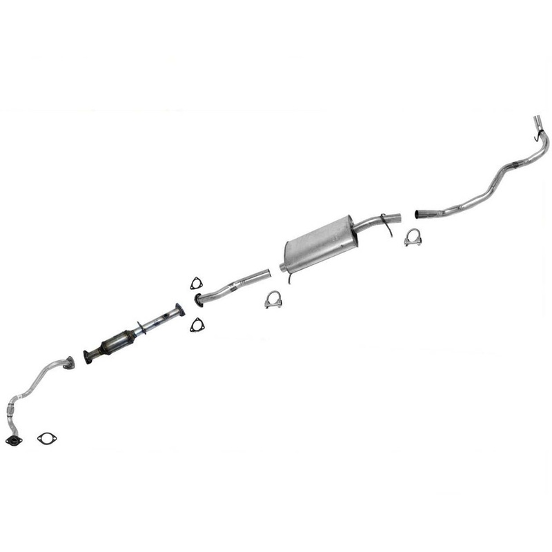 96-97 S10 Pick Up 2.2L With 108 Inch Wheel Base Muffler Exhaust Pipe Converter