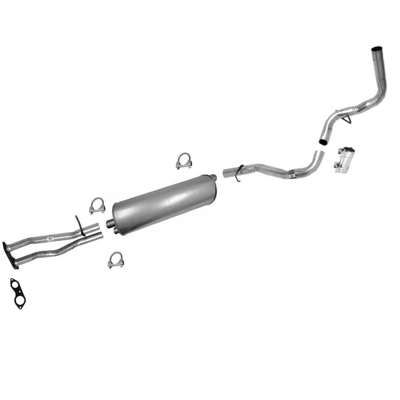 96-99 Chevrolet 1500 5.7L Pick Up 131.5 Wheel Base Muffler Tail Pipe Exhaust