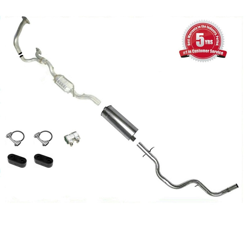 98 - 03 Dodge Ram Van 1500 2500 3500 109 W/B Muffler Exhaust System /w Conveter