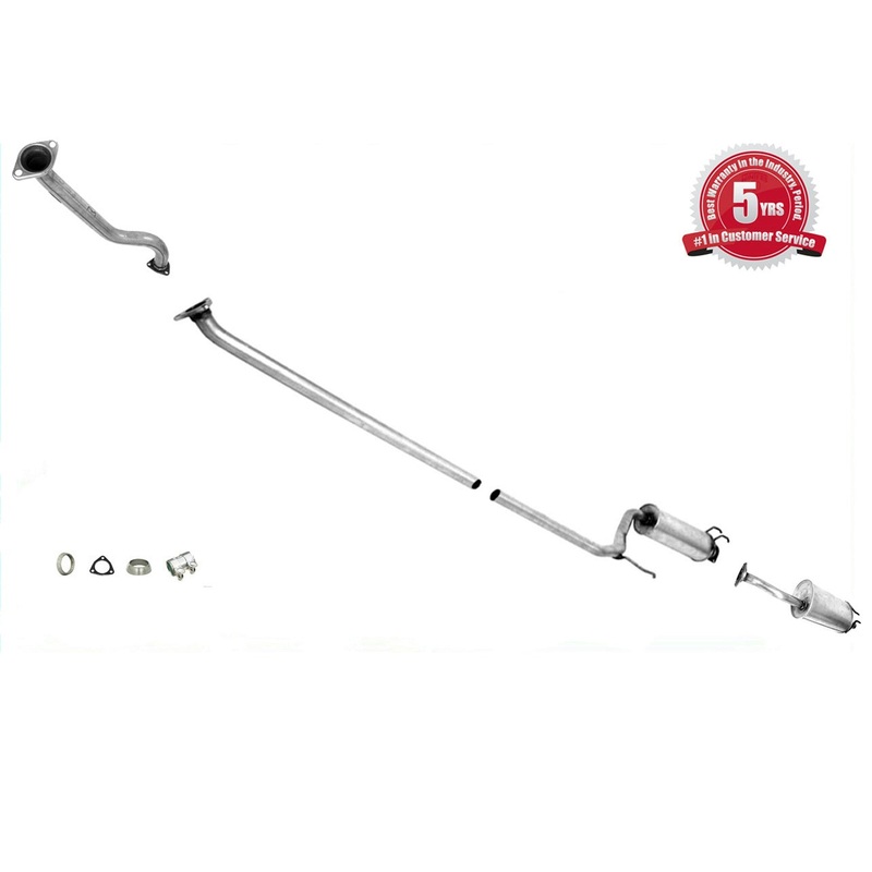 Brand New Exhaust System Fits 06-11 Civic DX EX LX 4 Doors Sedan US/CA Built
