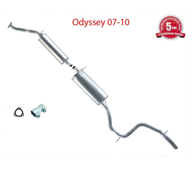 Brand New Exhaust System Fits Odyssey 07-10 MIddle Resonator Muffler & Tail pipe