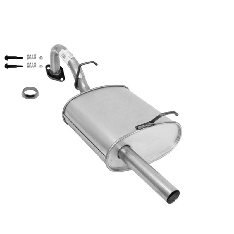 Brand New Muffler with Gasket and Hardware for Toyota Yaris 2007-2015