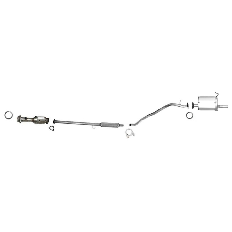 Catalytic Converter Resonator Muffler Exhaust System for Honda CR-V 1997-2001