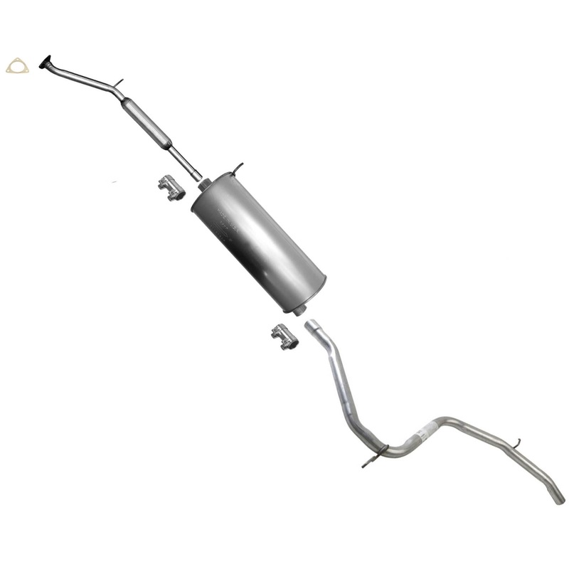 Exhaust System For Honda Odyssey 2005-2010 MIddle Resonator Muffler & Tail pipe