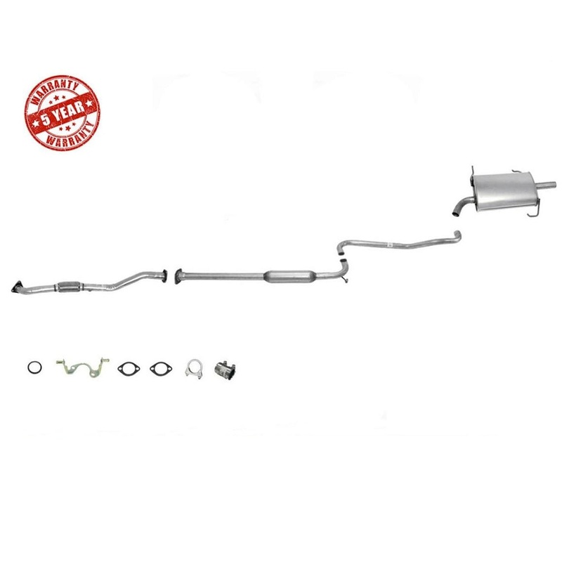 Exhaust System Front Pipe Resonator Muffler Fits 98-00 Altima FEDERAL EMISSIONS