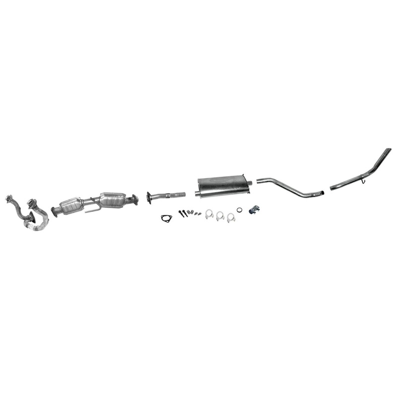 Explorer 95-97 4.0L Vin X 4 Doors OHV Full Exhaust System Including Converter