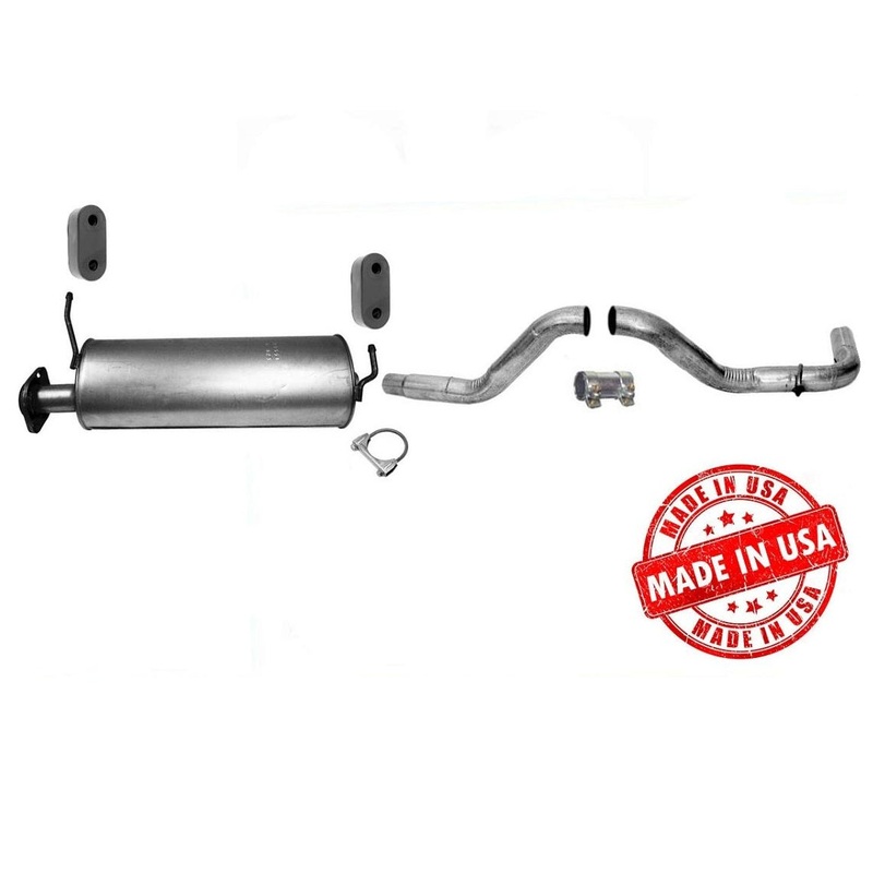 Fits 03-08 Chevrolet Express Van 1500 135 Wheel Base Muffler Pipe Exhaust System