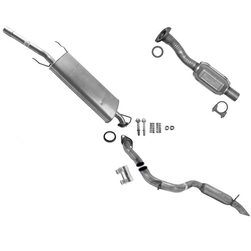 Fits 06-12 Rav4 2.4L 2.5L Catalytic Converter Exhaust System Pipe & Muffler