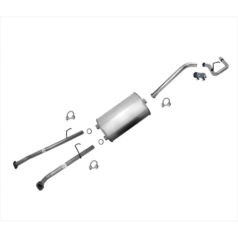 Fits 07-10 Tundra 4.0L 07-09 4.7L 145.7 Inch Wheel Base Exhaust Pipe Muffler Sys