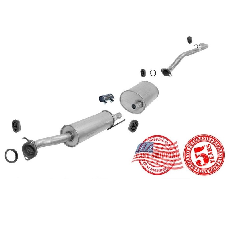 Fits 09-2010 Honda Element SC Only Exhaust System Pipe & Muffler System Clamps