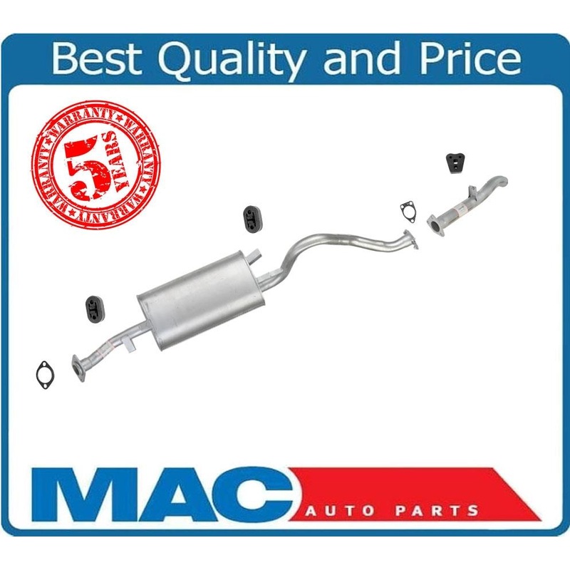 Fits 1995-2000 Mitsubishi Montero Full Size Middle Muffler & Tail Pipe