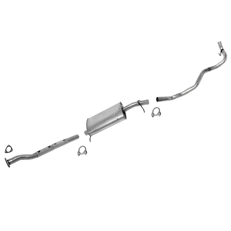 Fits 96-97 S10 Pick Up 2.2L With 123 Inch Wheel Base Muffler Exhaust Pipe System