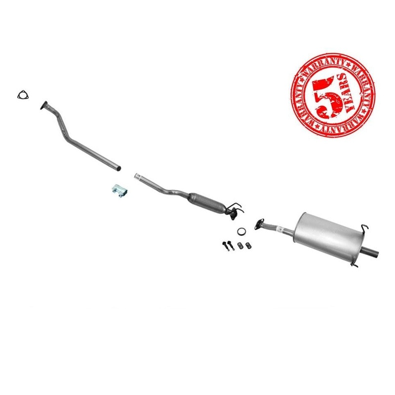 Fits For 02-06 RSX Base Model Muffler Exhaust Pipe System 97928 97948