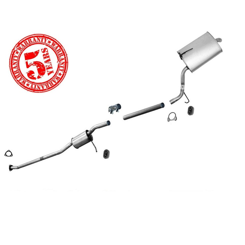 Fits for 2003-2005 Accord 2.4L 4 Door Sedan Muffler Pipe Exhaust System