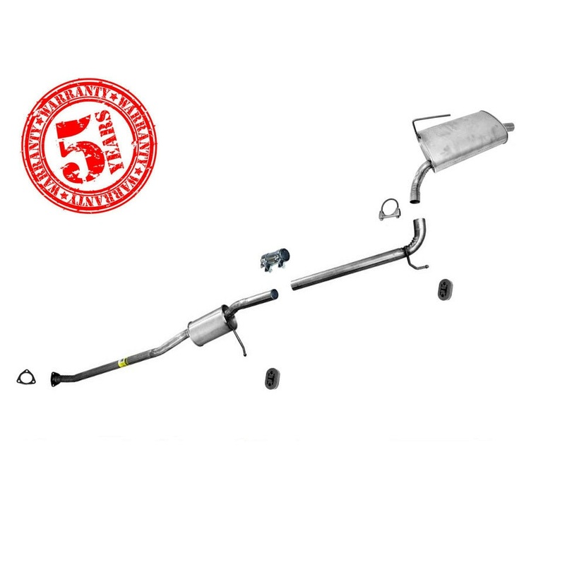 Fits for 2003-2007 Accord 2.4L 2 Door Coupe Muffler Pipe Exhaust System