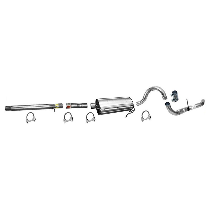 For 1999 2000 2003 Ford F-250 Super Duty Muffler Exhaust System 172" Wheel Base