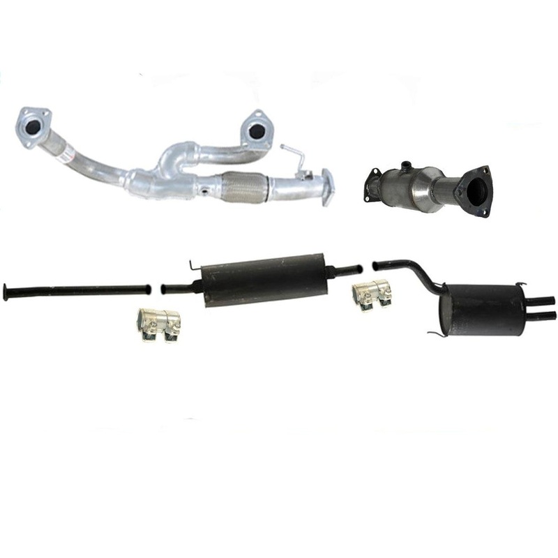 Front Engine Flex Pipe Rear Converter & Muffler W/ Gaskets Fits 01-02 Acura MDX