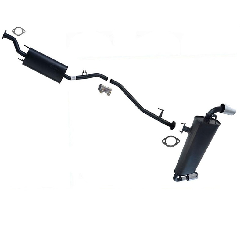 Middle Muffler Pipe Rear Muffler With Chrome Tips for Nissan Murano 2009-2012