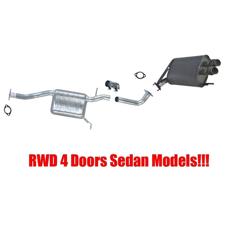 Middle & Rear Muffler fits 2005-2006 Infiniti G35 RWD 4 Doors Sedan