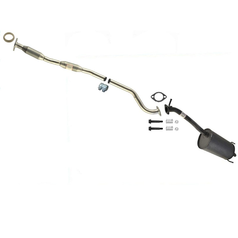 Middle Resonator & Muffler Fits For 2003 Subaru BAJA 2.5L Non Turbo