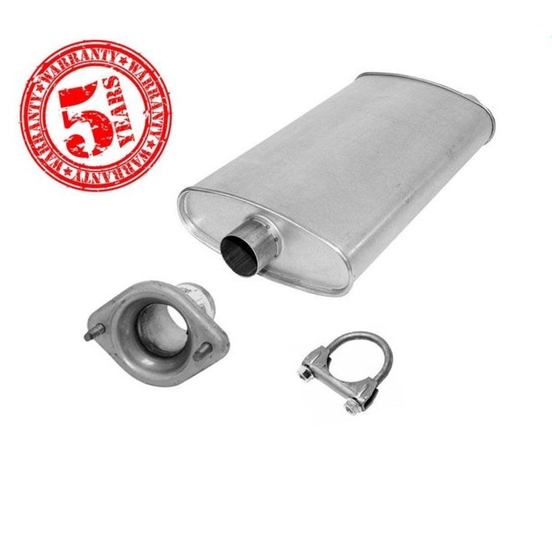 NEW Flange Inlet & Muffler Fits for 01/20/2000 to 2001 Jeep Cherokee 4.0L