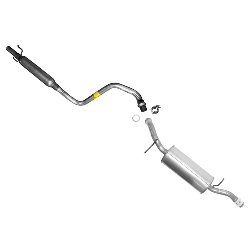 Resonator & Muffler Assembly Exhaust System For Scion Xa 2004 2005 2006 1.5L