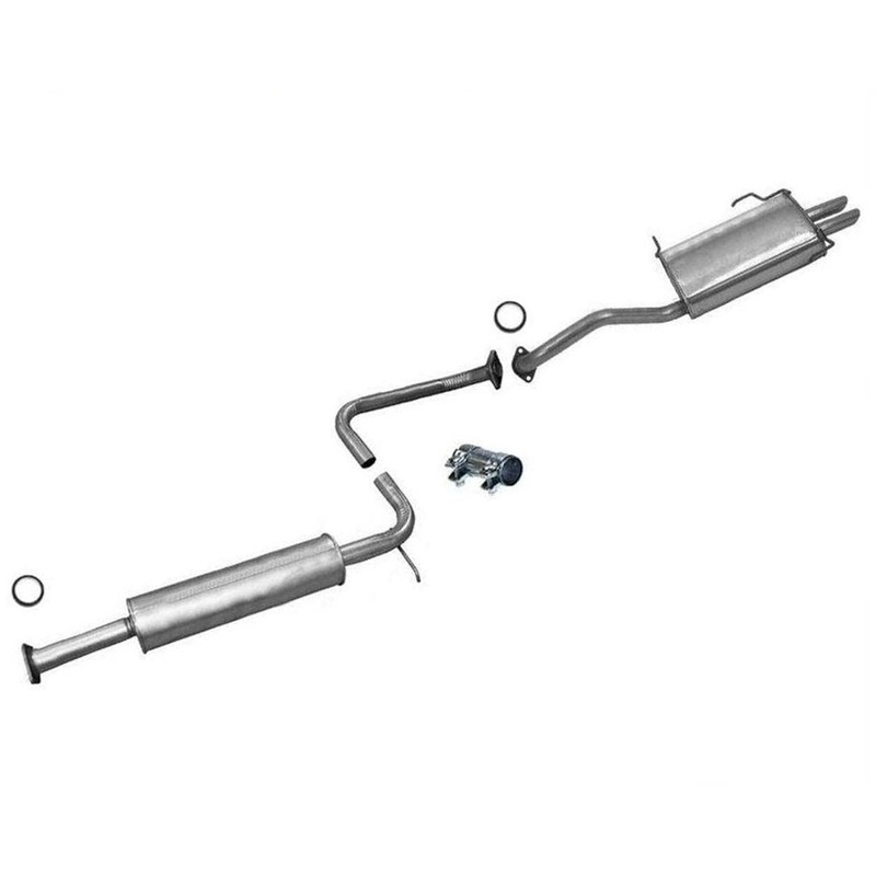 100% New Resonator Pipe Muffler Exhaust MADE IN USA for Nissan Maxima 2002-2003