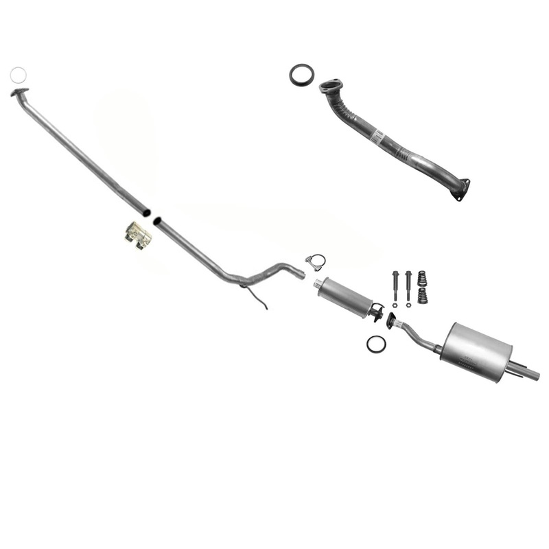 After Converter Exhaust System for 06-11 Civic DX LX EX Sedan CA/US BUILT