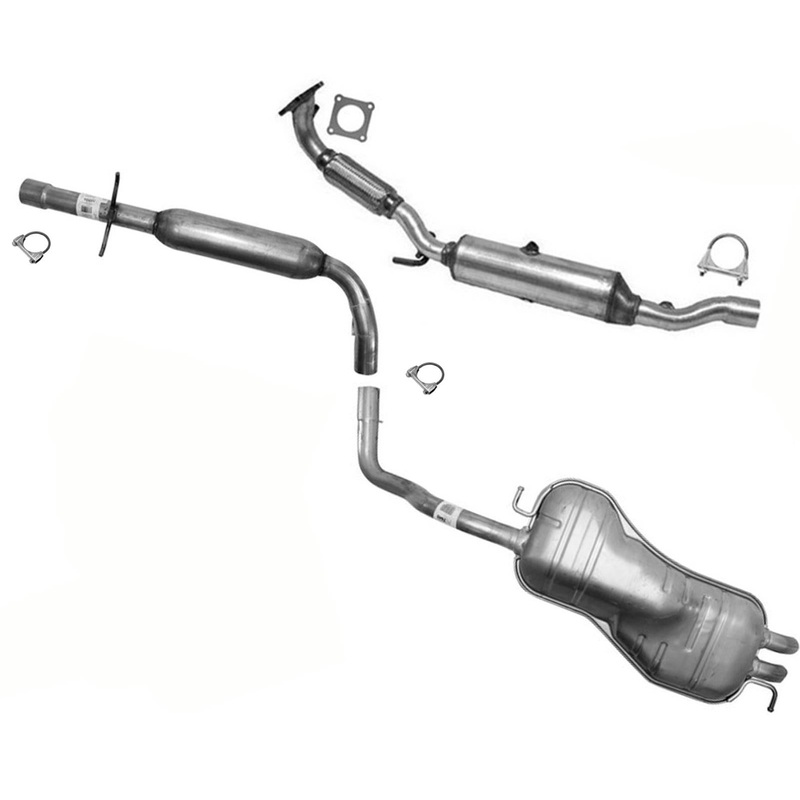 Brand New Exhaust System & Catalytic Converter Fits 99-03 BEETLE 00-02 GOLF