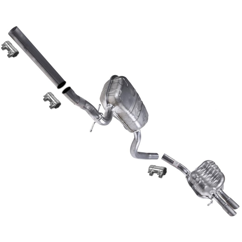 Exhaust System Muffler for 2011-2012 Volkswagen Jetta 2.5L Engine CBTA Code ONLY
