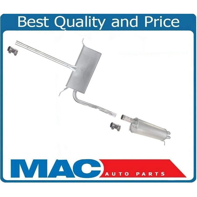Exhaust System Muffler & Resonator For Volkswagen Passat 1.8L Front Wheel Drive